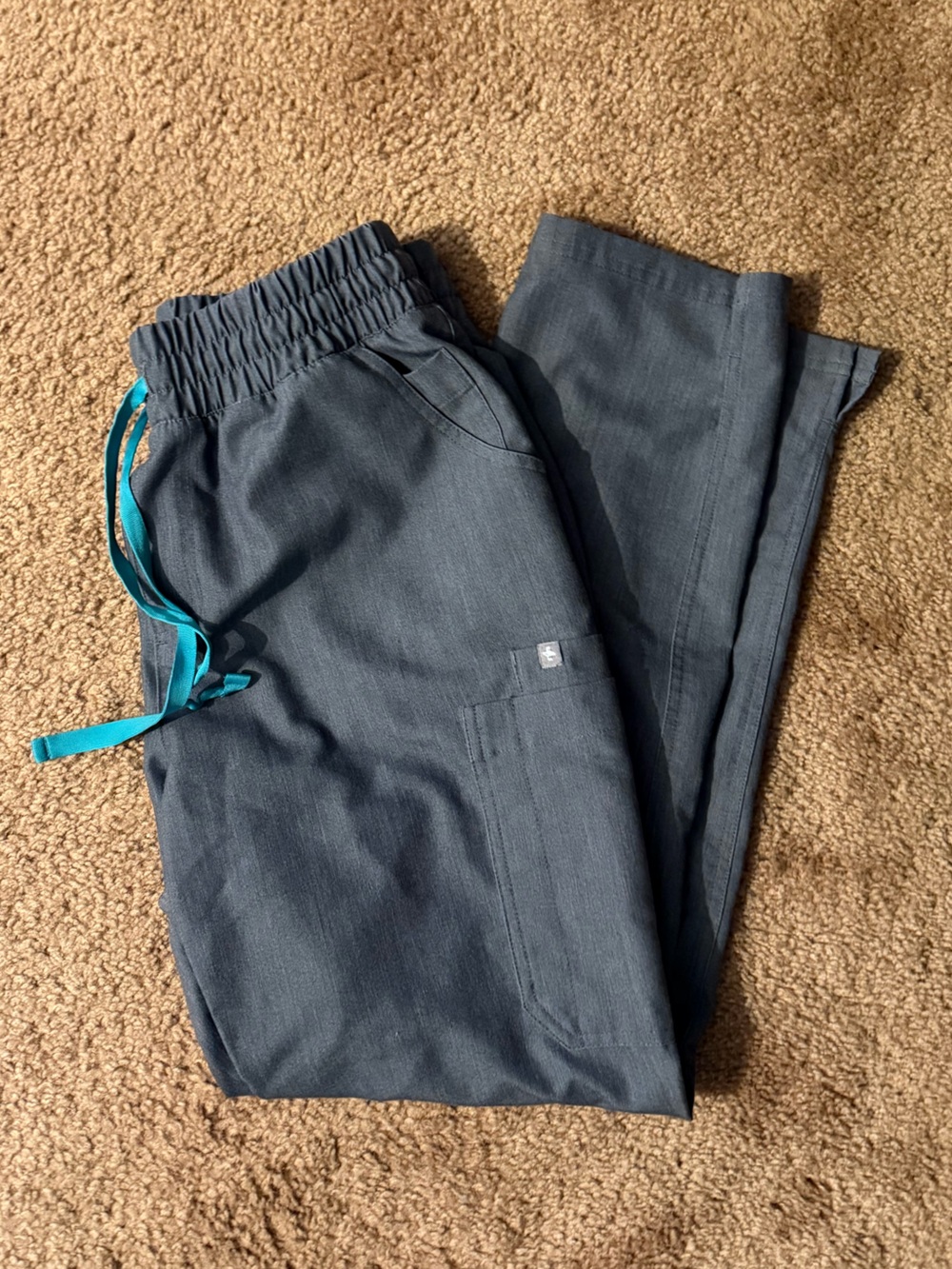 FIGS grey yola scrubs